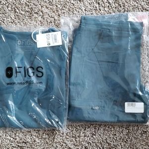 Caribbean Blue XS, XXS Figs Set BRAND NEW